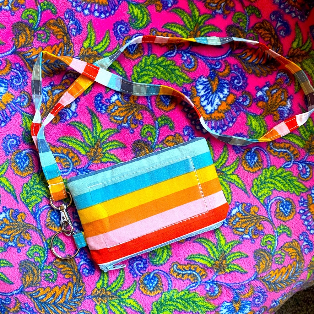 Unisex Rainbow lanyard